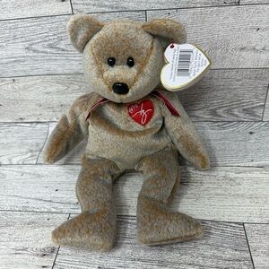 TY Beanie Baby Bear Rare 1999 Signature Bear Vintage